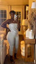 Load image into Gallery viewer, Her Masterpiece Capri Jumpsuit (Heather Gray)