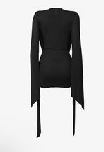 Load image into Gallery viewer, The Sade Luxe Couture Dress (Black)