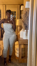 Load image into Gallery viewer, Her Masterpiece Capri Jumpsuit (Heather Gray)