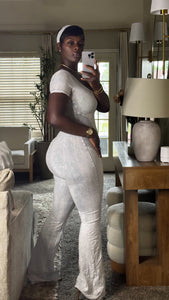 “Mila” Jumpsuit (Ice cement)