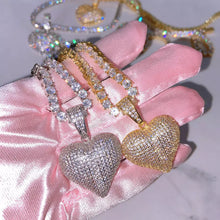 Load image into Gallery viewer, Diamond Heart Pendant