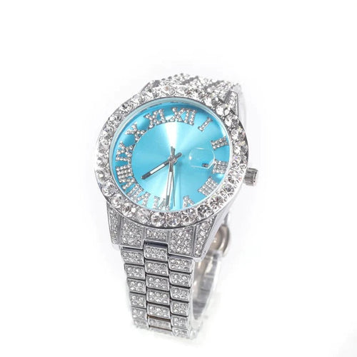 Elegant Diamonds Blue Face