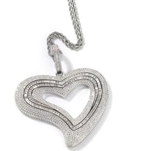 Load image into Gallery viewer, Open Heart Pendant
