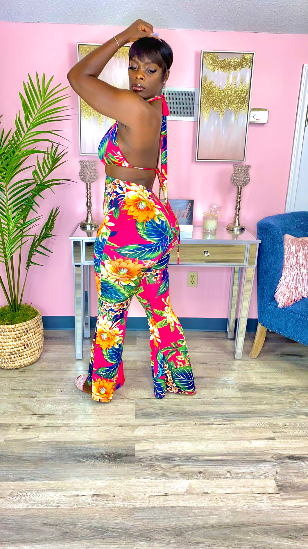 Catching Flights Jumpsuit