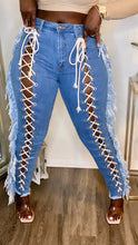 Load image into Gallery viewer, All Tied Up Denim Jeans